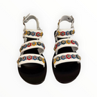 Nanni Milano Studded Sandal -White Multi