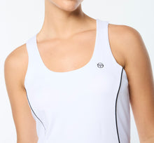 Sergio Tacchini Tessa Scoop Neck Tank - Brilliant White