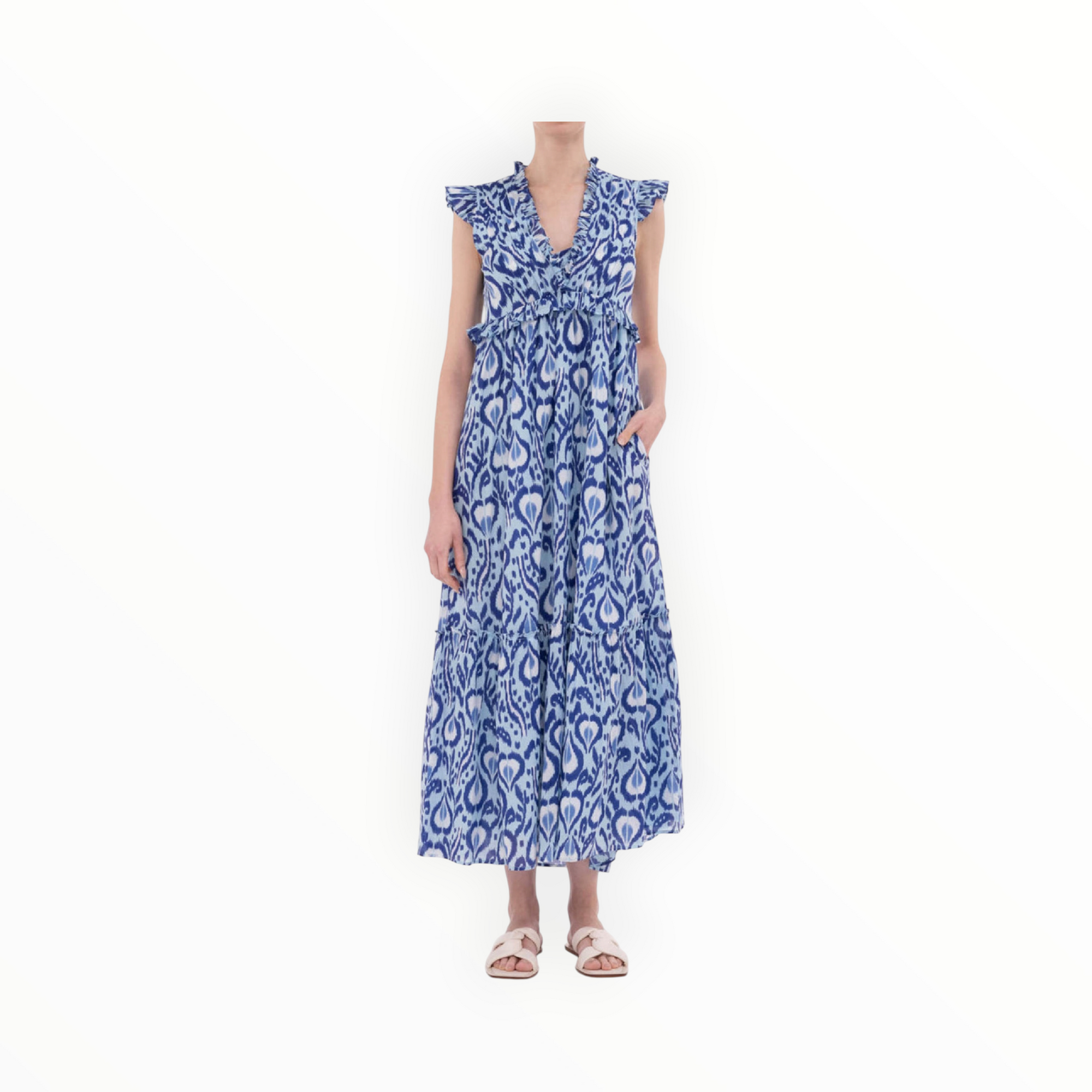 Banjanan Constance Dress - Bosphorus