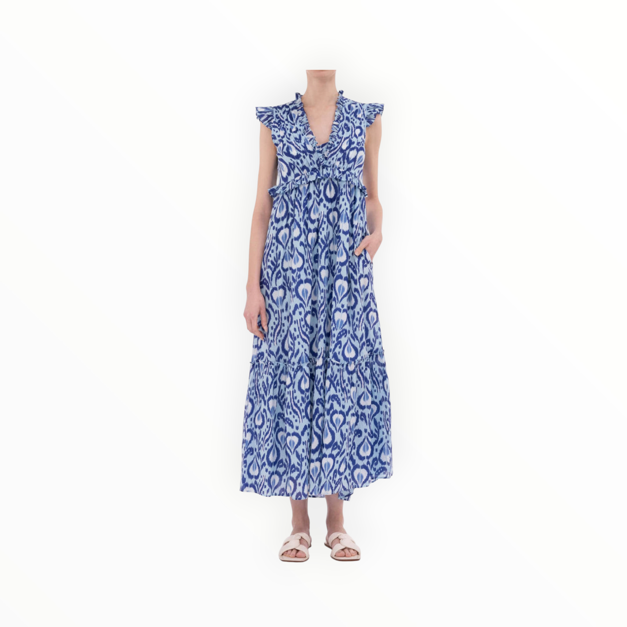Banjanan Constance Dress - Bosphorus
