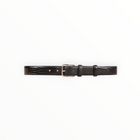Barbara Bui Lizard Embossed Medium Belt - Black