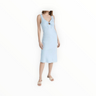 Amanda Uprichard Clarisse Dress - Powder Blue