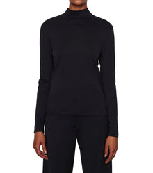 Frame Le Mid Turtleneck - Black