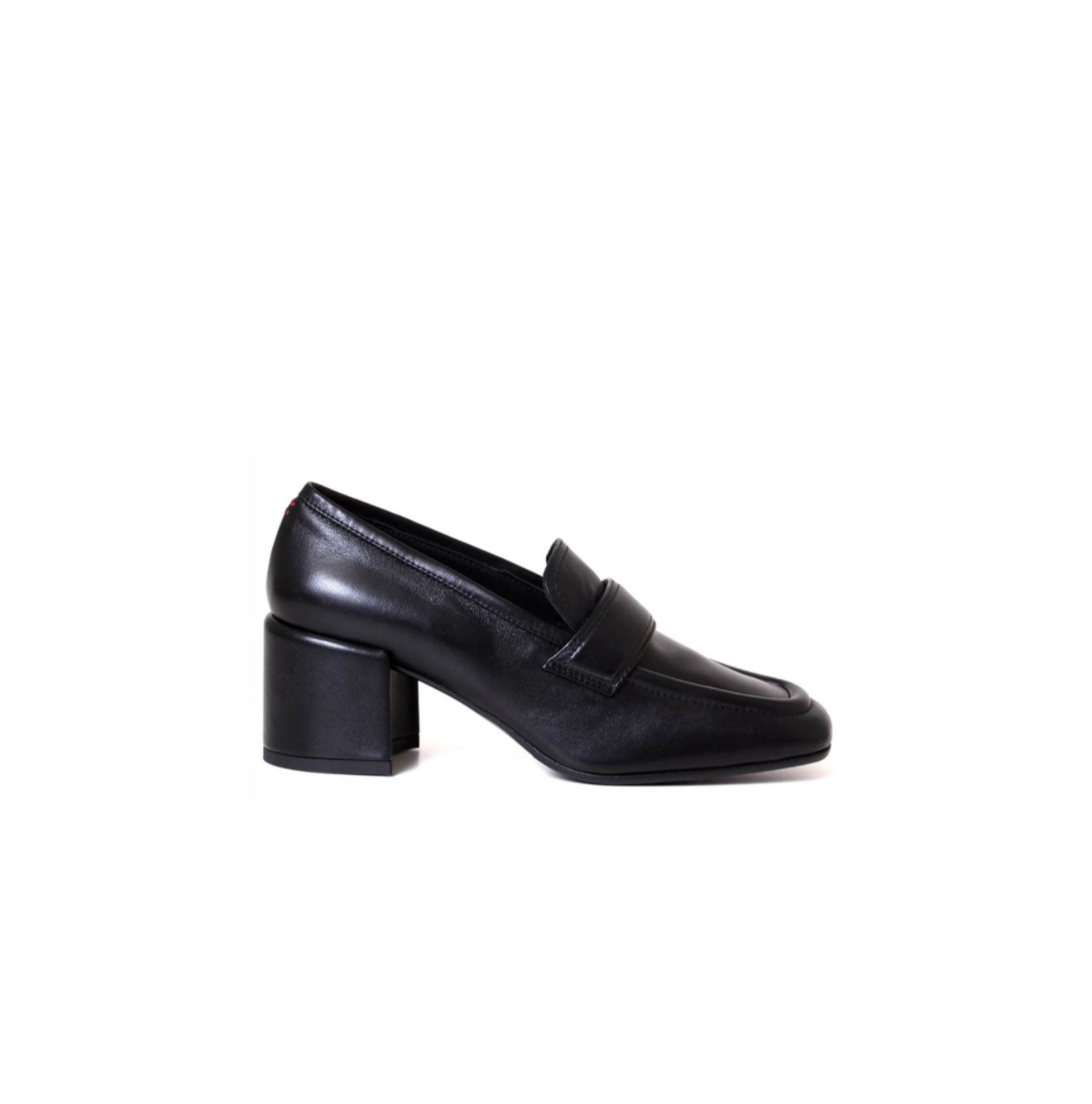 Halmanera Cecil 21 Leather Pump - Baron Nero