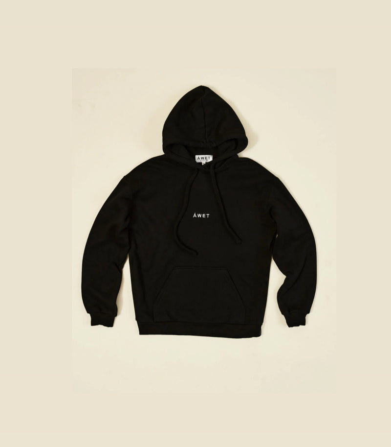 ÁWET Unisex G.District Hoodie - Black
