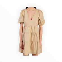 Bird & Knoll Gigi Mini Dress - Wheat