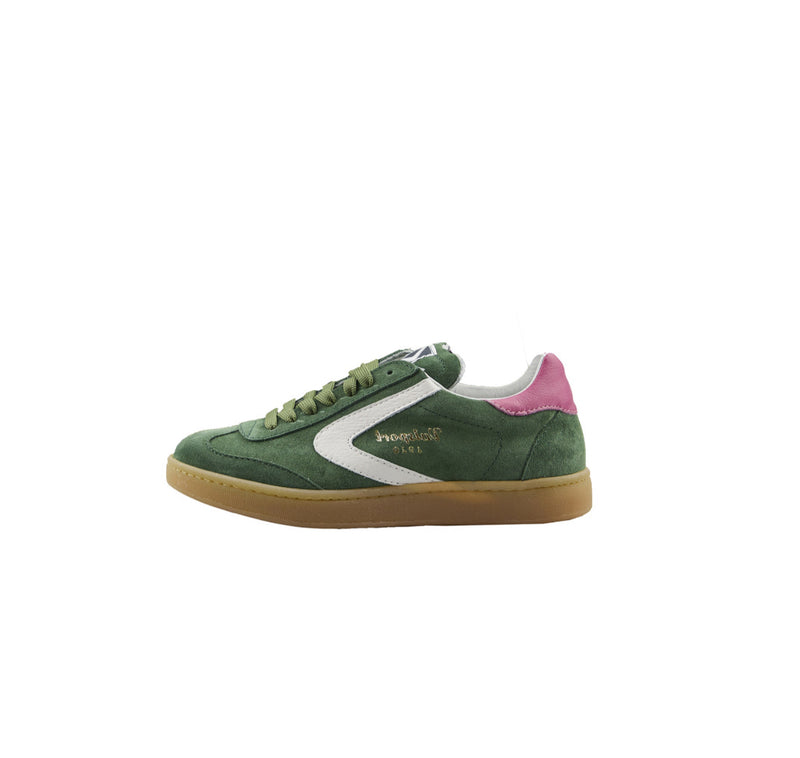 Valsport Super Green Suede Sneakers