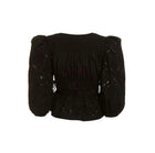 Love The Label Ella Sequin Top - Black