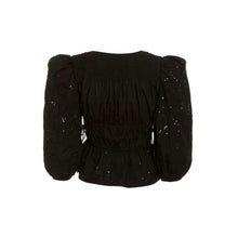 Love The Label Ella Sequin Top - Black