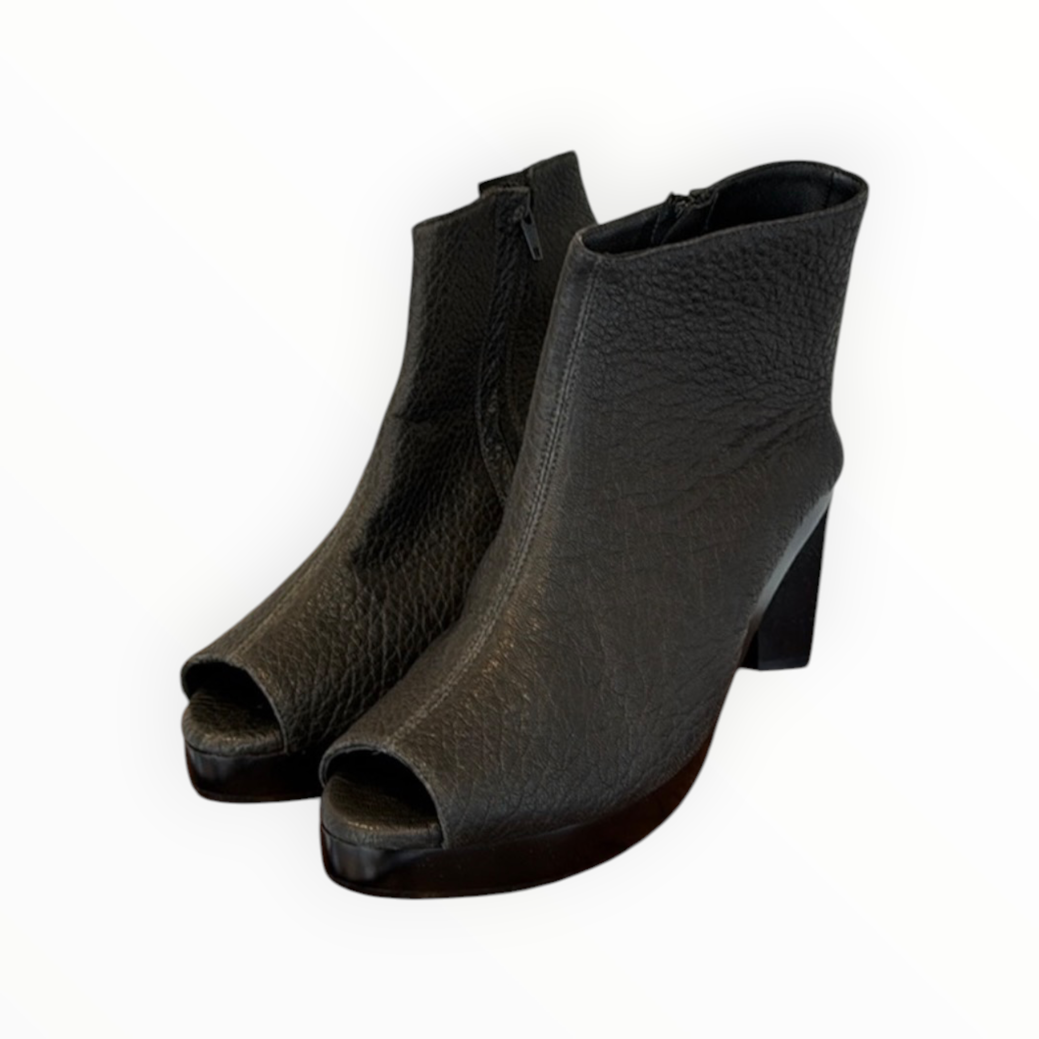 Salpy Terri Heel - Black Frog