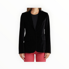 EDWIN Velvet Blazer - Black