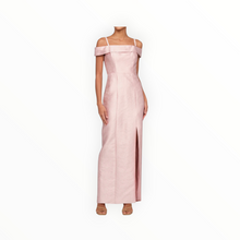 Kay Unger Edith Column Gown - Ballet Pink
