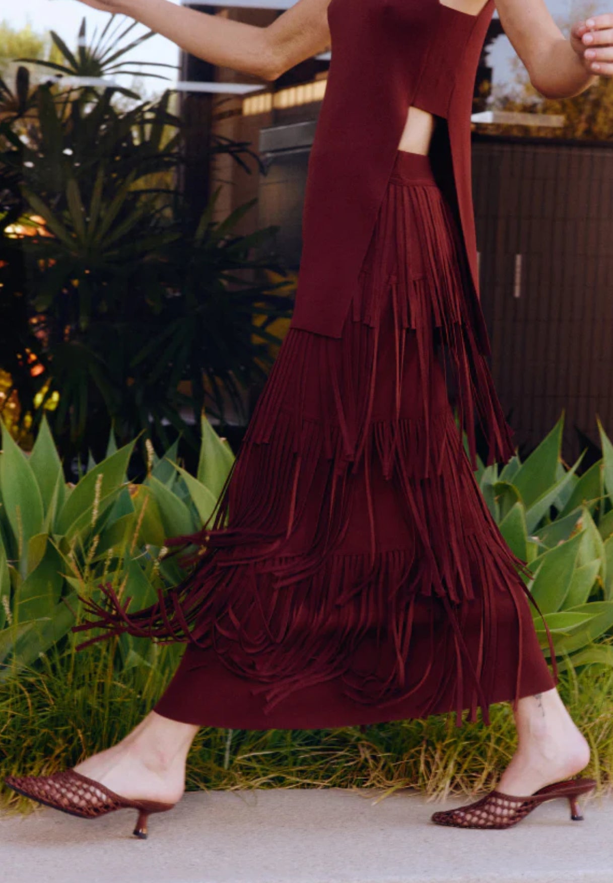 Simon Miller Knotted Gala Mule - Chocolate