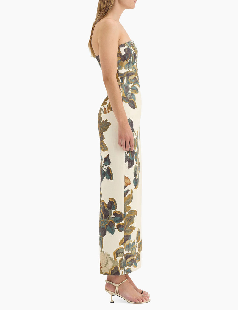SIR Evalita Column Dress - Pine Valley