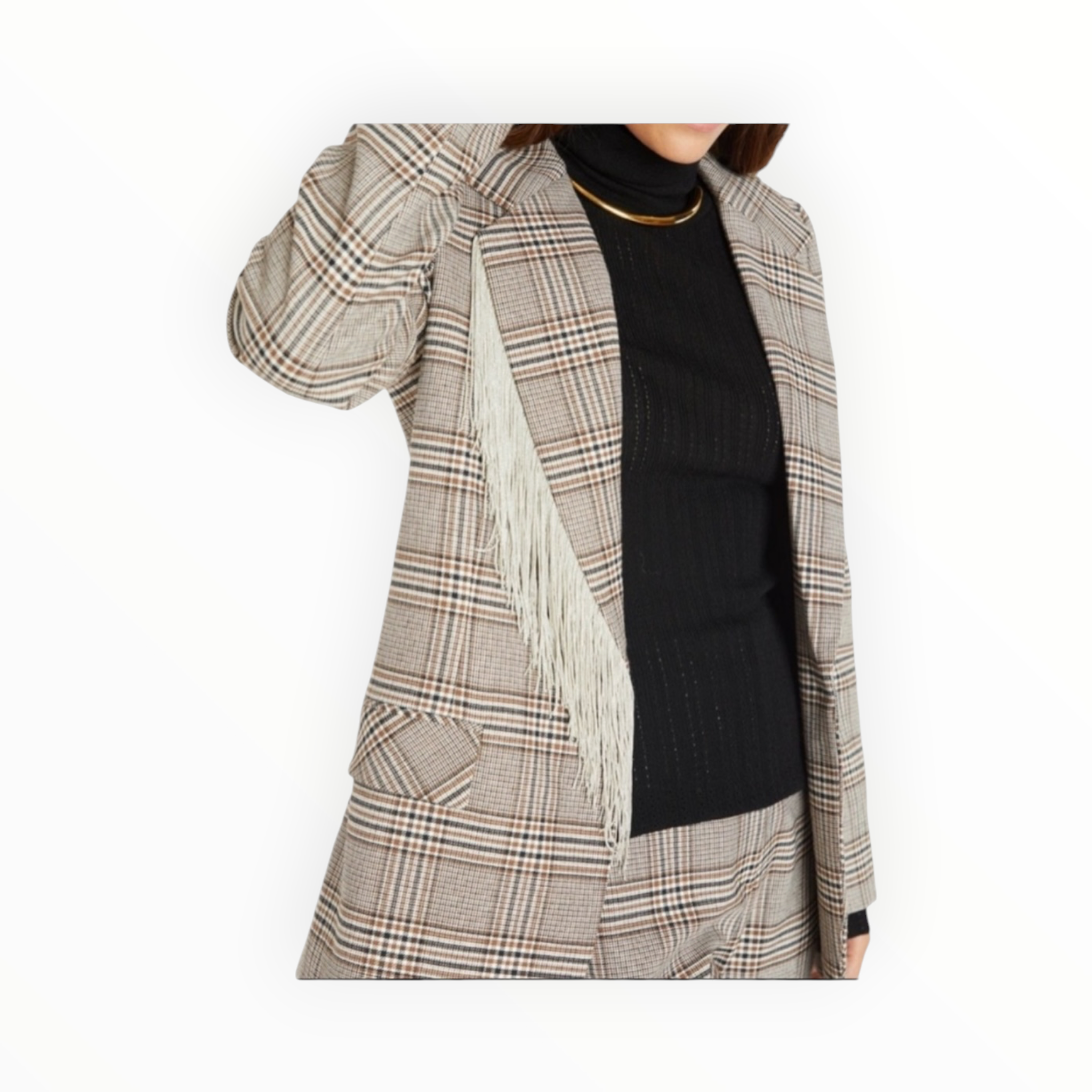 Tanya Taylor Lewis Jacket - Toffee Multi