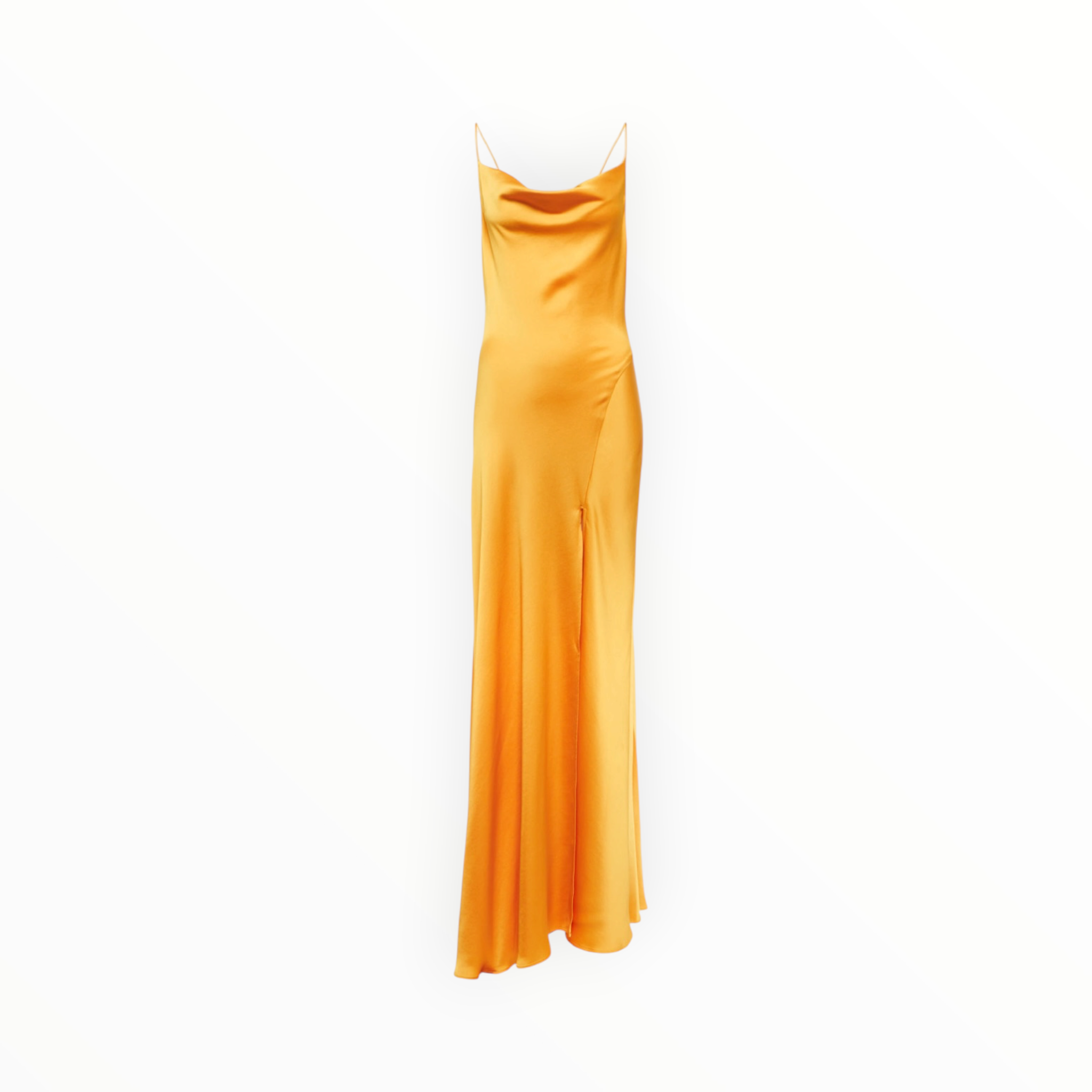 SIMKHAI Finley Satin Gown - Gold