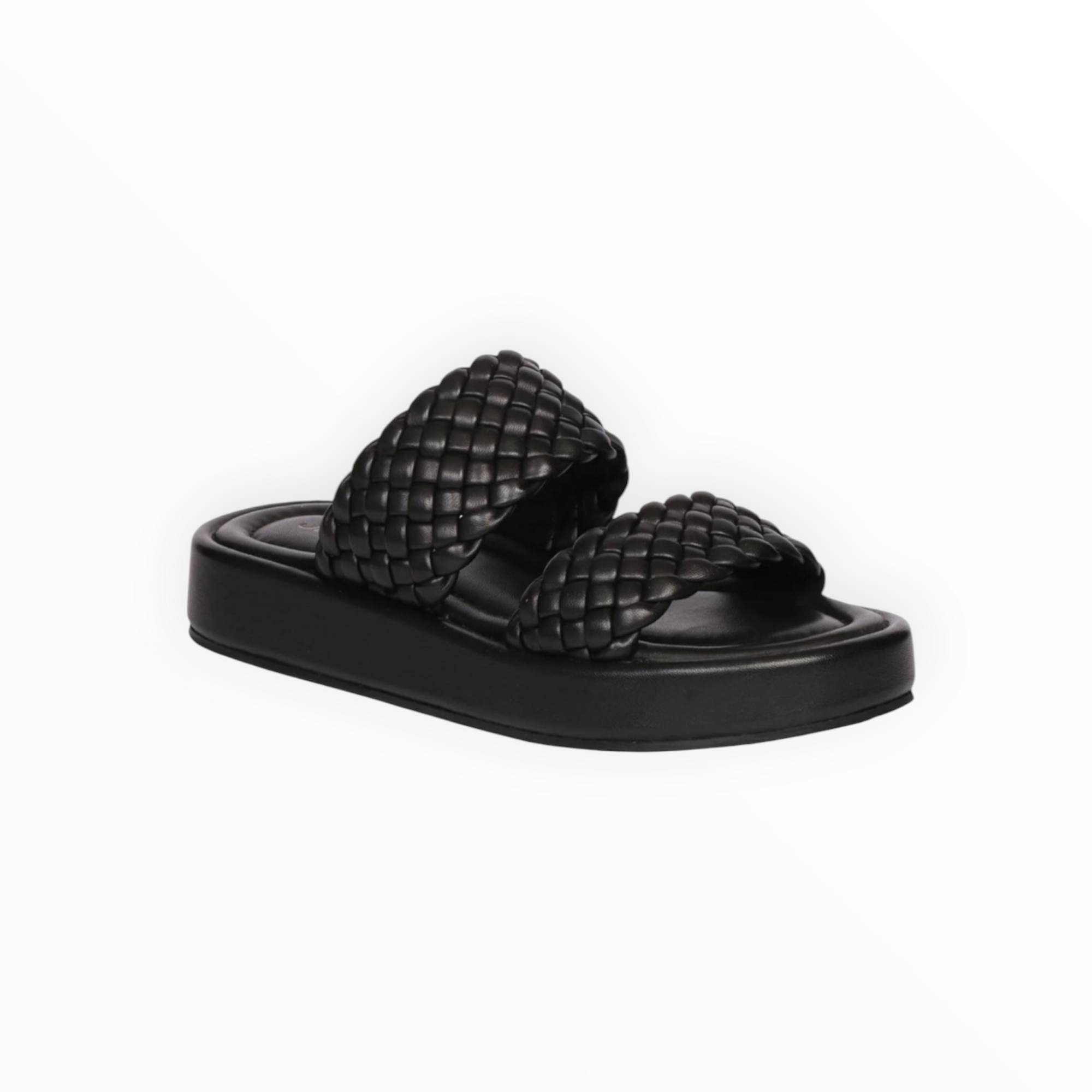 Saint G Christina Slides - Black