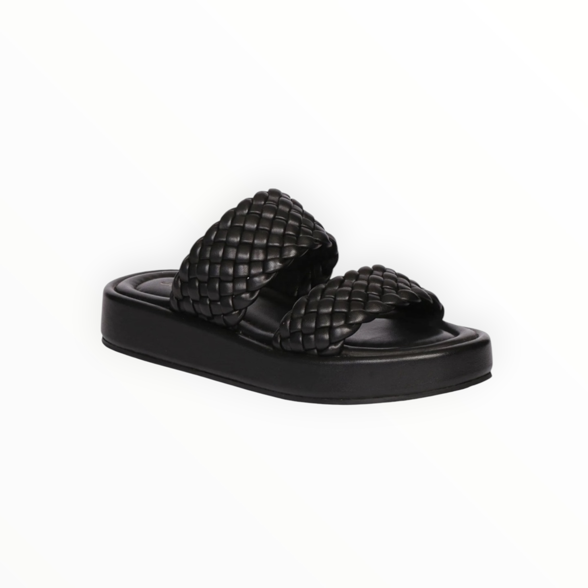 Saint G Christina Slides - Black