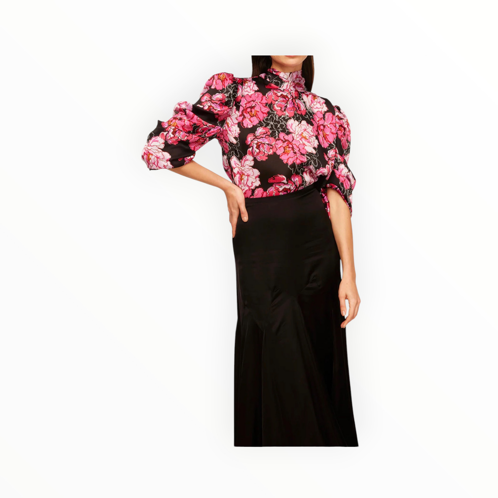 MISA Luella Top - Pink Peony