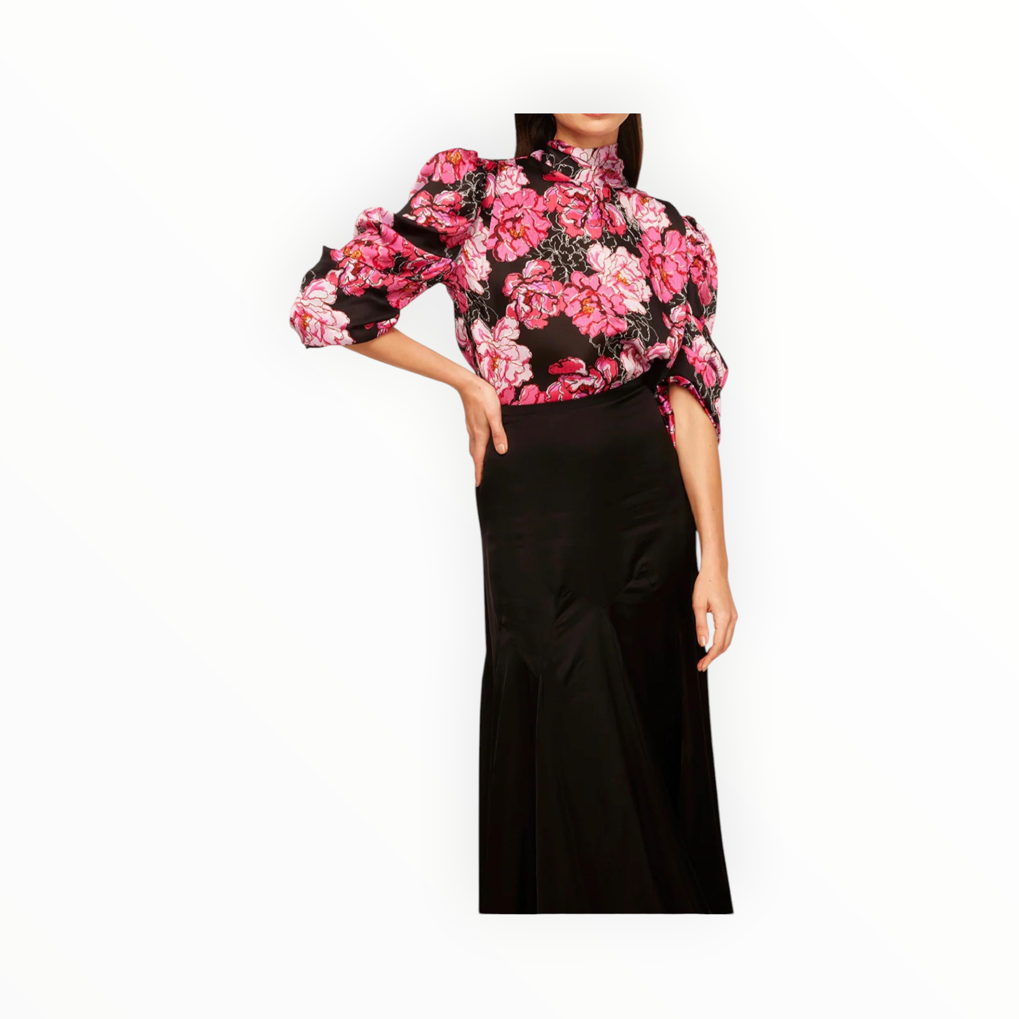 MISA Luella Top - Pink Peony