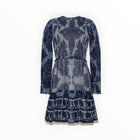 Cara Cara Viola Dress - Scrollwork Ink