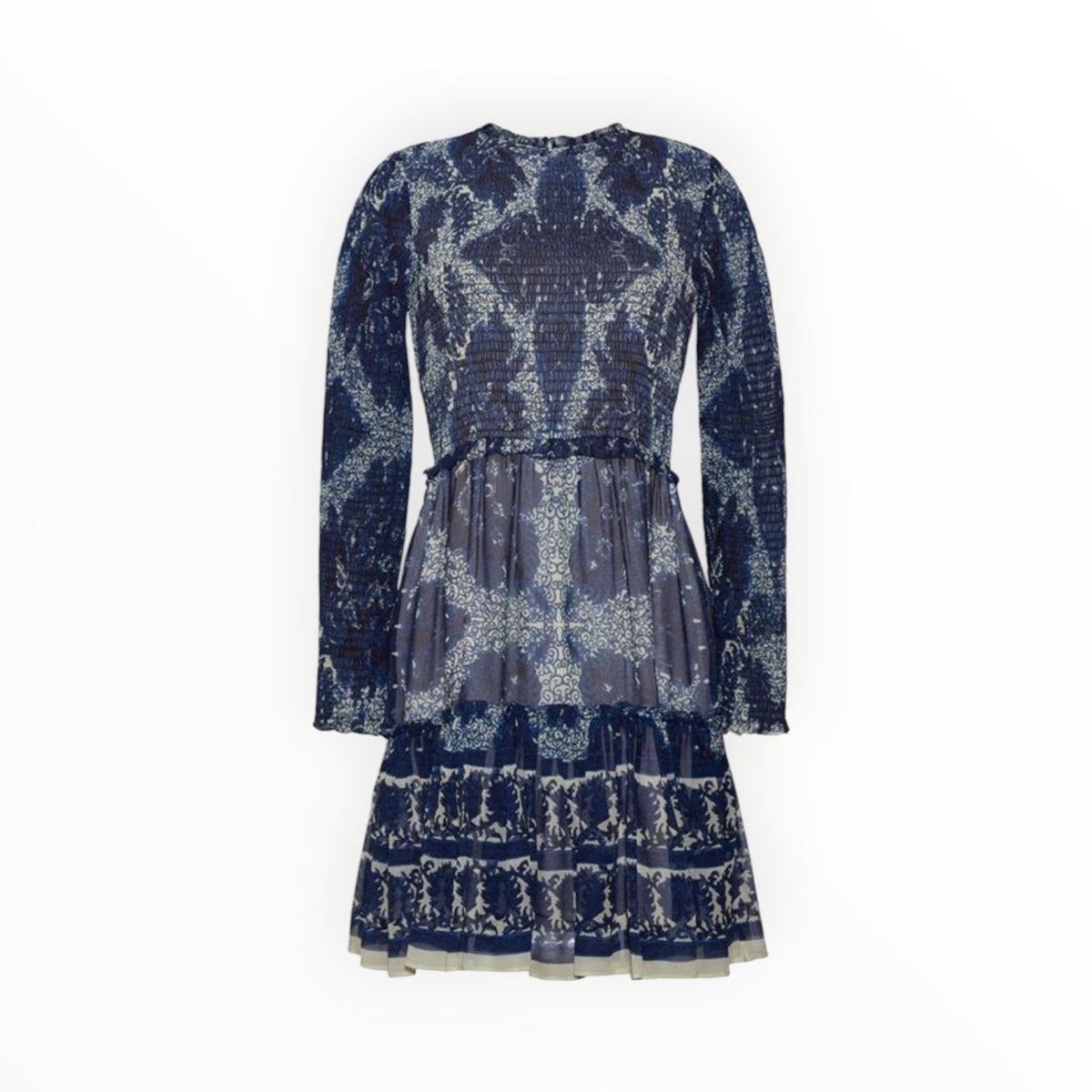 Cara Cara Viola Dress - Scrollwork Ink