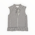 Nation Ltd Dana Tank - Black Cream Gingham