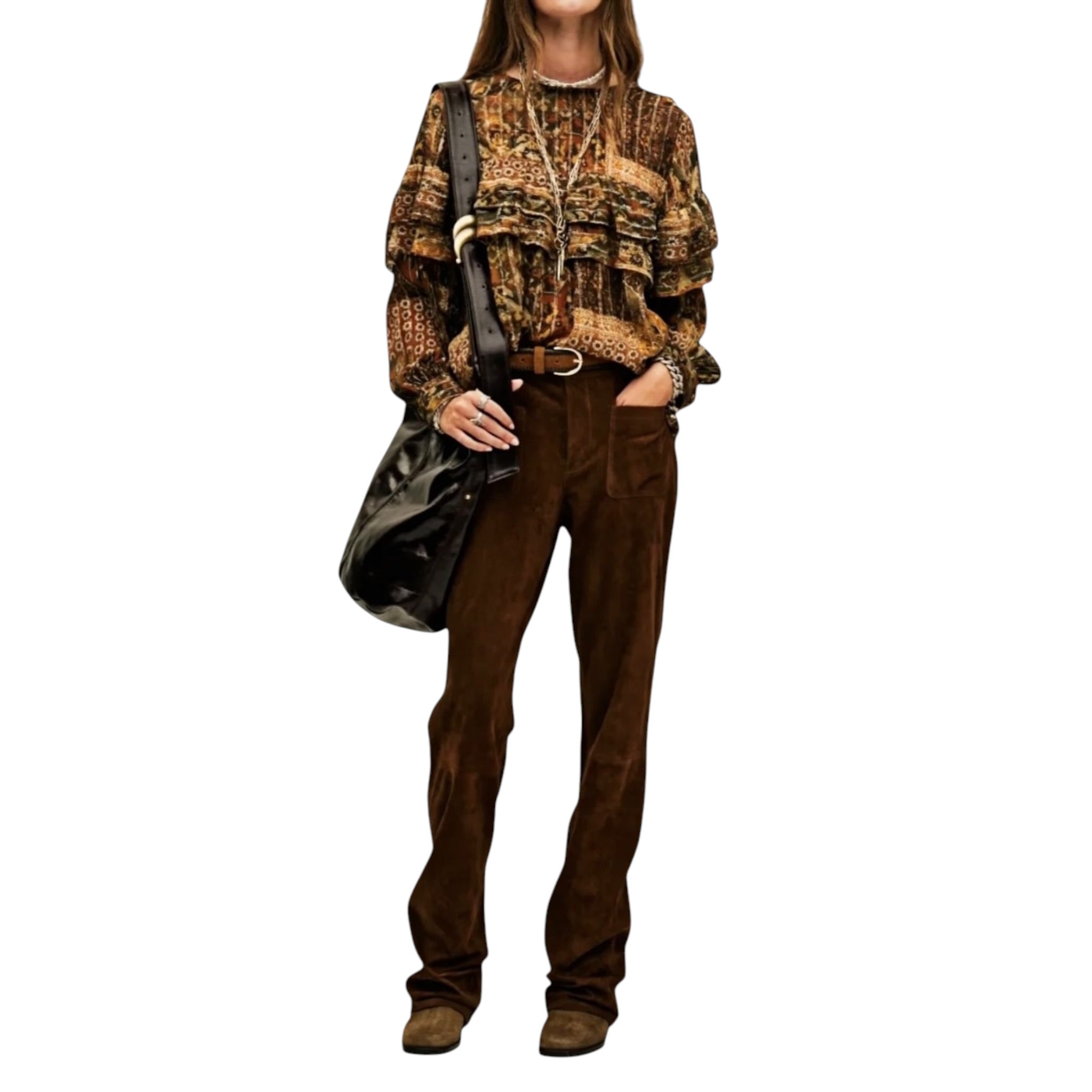 ba&sh Mossi Pants - Terre