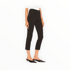 L'Agence Sada High-Rise Cropped Slim Jean - Washed Black