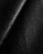 Commando Faux Leather Bike Short - Black