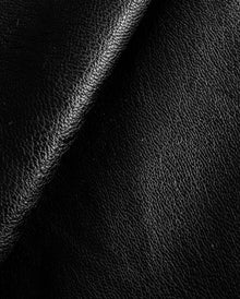 Commando Faux Leather Bike Short - Black