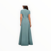 Kay Unger Fatima Gown - Cyan Blue