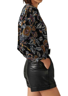 ba&sh Valska Shirt - Noir Paisley