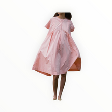 sula Dolls Dress - Orange Tiny Check