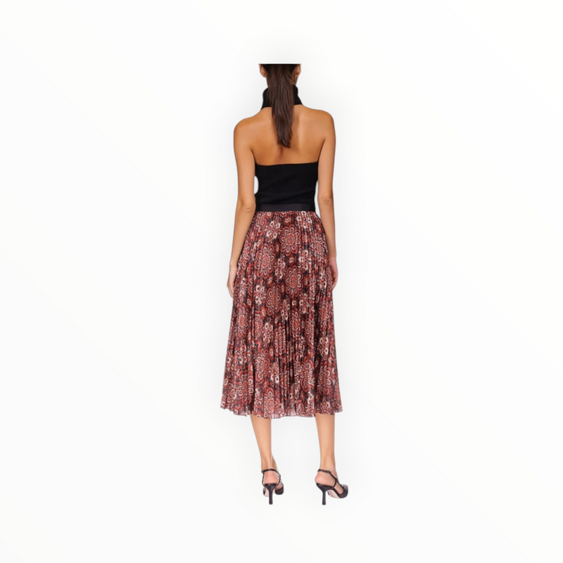 Cara Cara Vienna Skirt - Medallion Rum Rasin