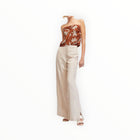 Anine Bing Stephanie Top - Terracotta Daisy Print