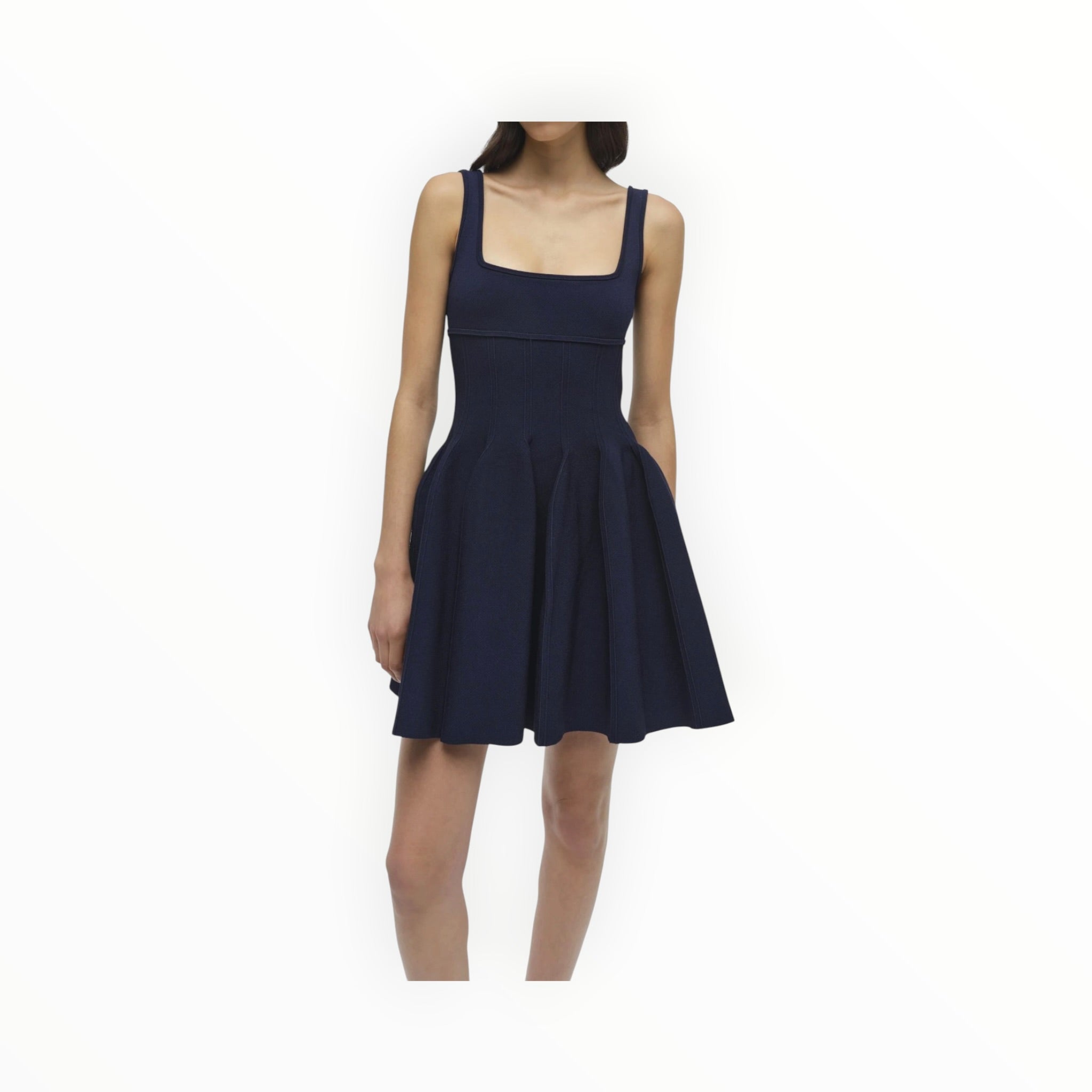 SIMKHAI Elektra Mini Dress - Midnight