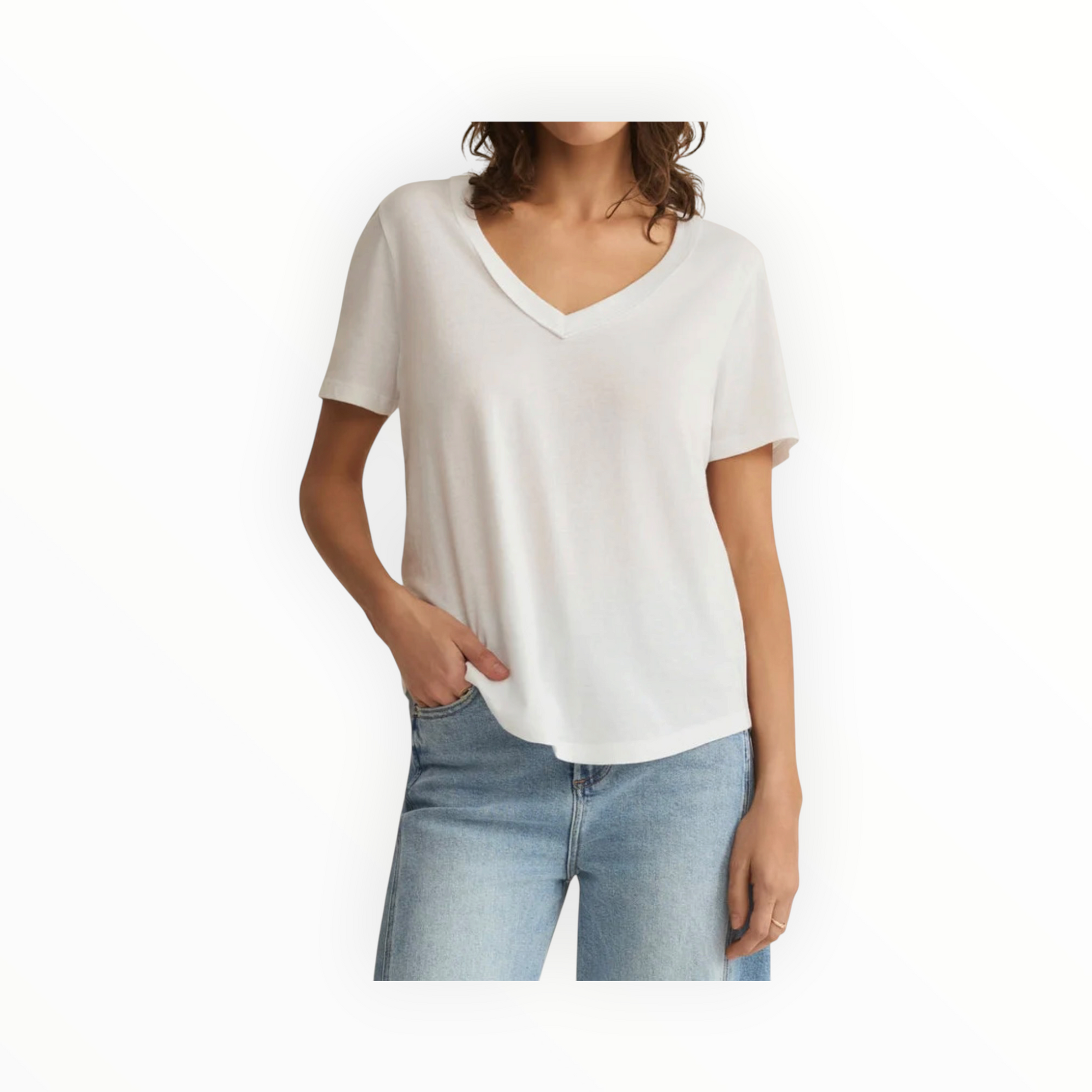 Z Supply Elara Top - White