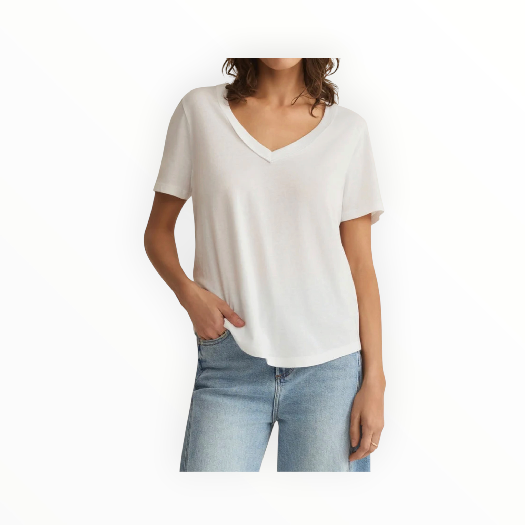 Z Supply Elara Top - White