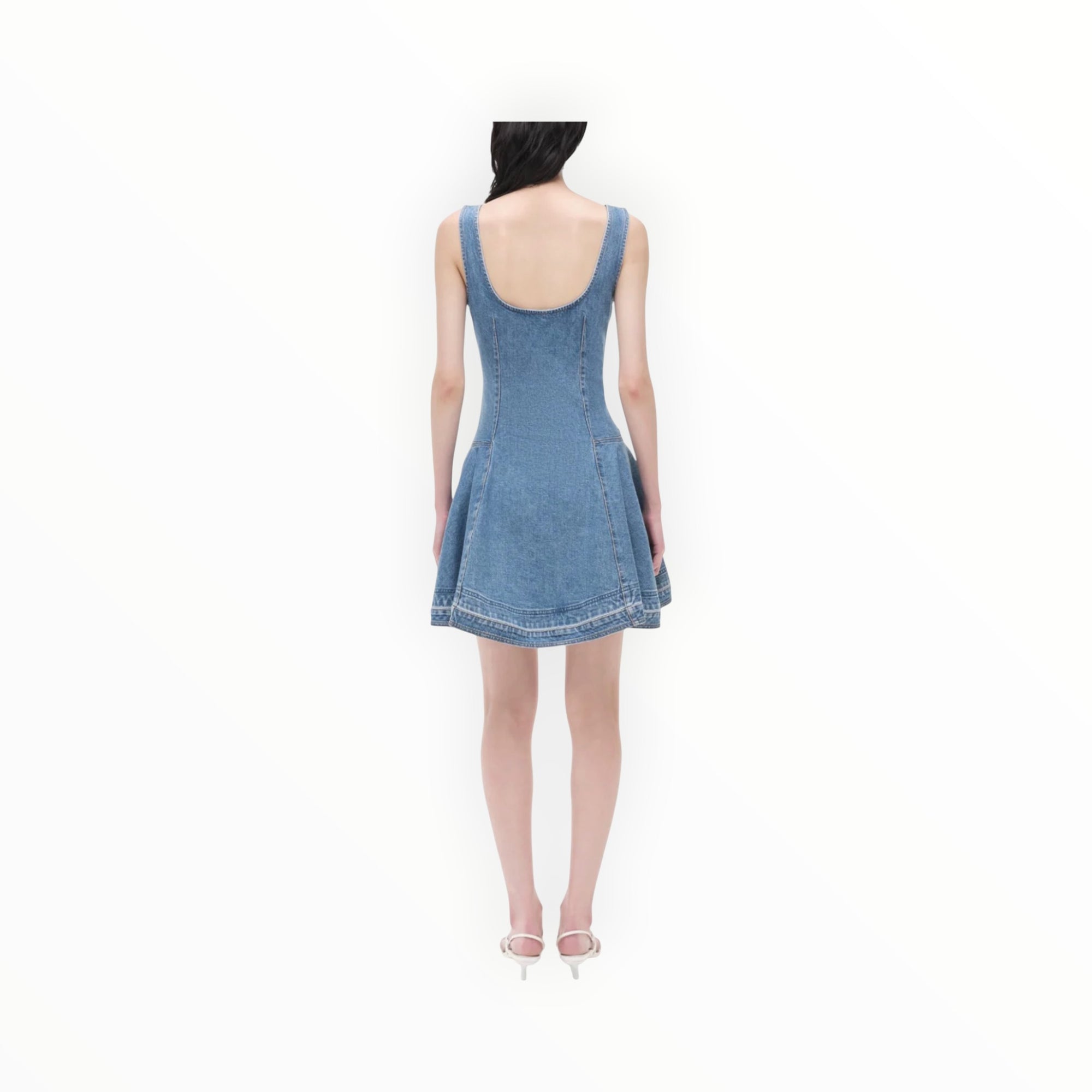 SIMKHAI Eleodra Mini Dress - Zanpa Denim