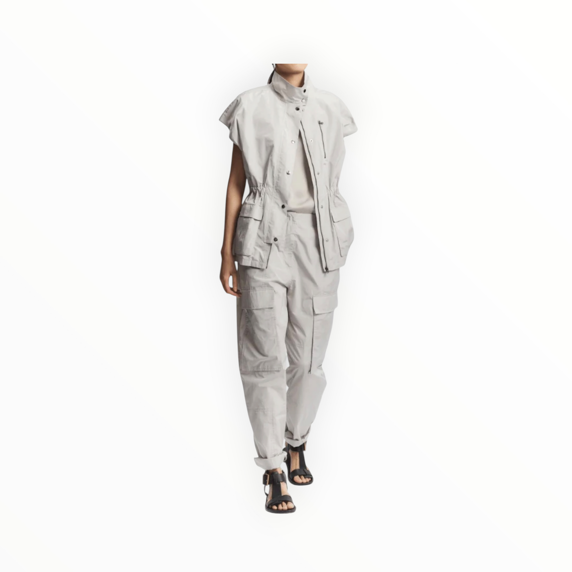 saint art Jordan Pull On Pant - Pebble