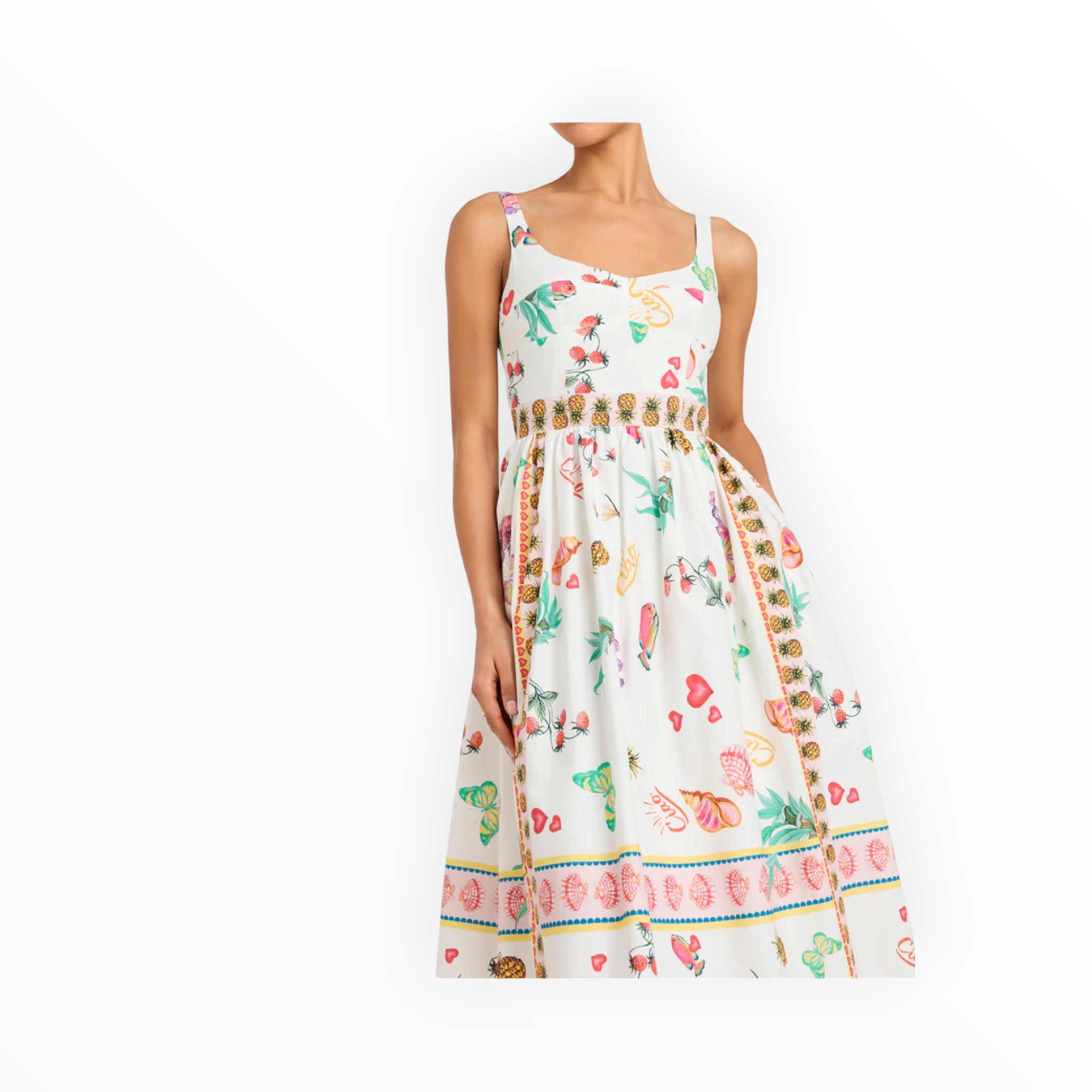 Amanda Uprichard Santorini Dress - Postcard