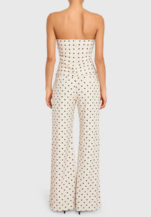 Amanda Uprichard Saddler Pants - Beige/Black