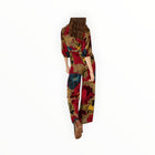 Traffic People Into My Arms Floral Jumpsuit