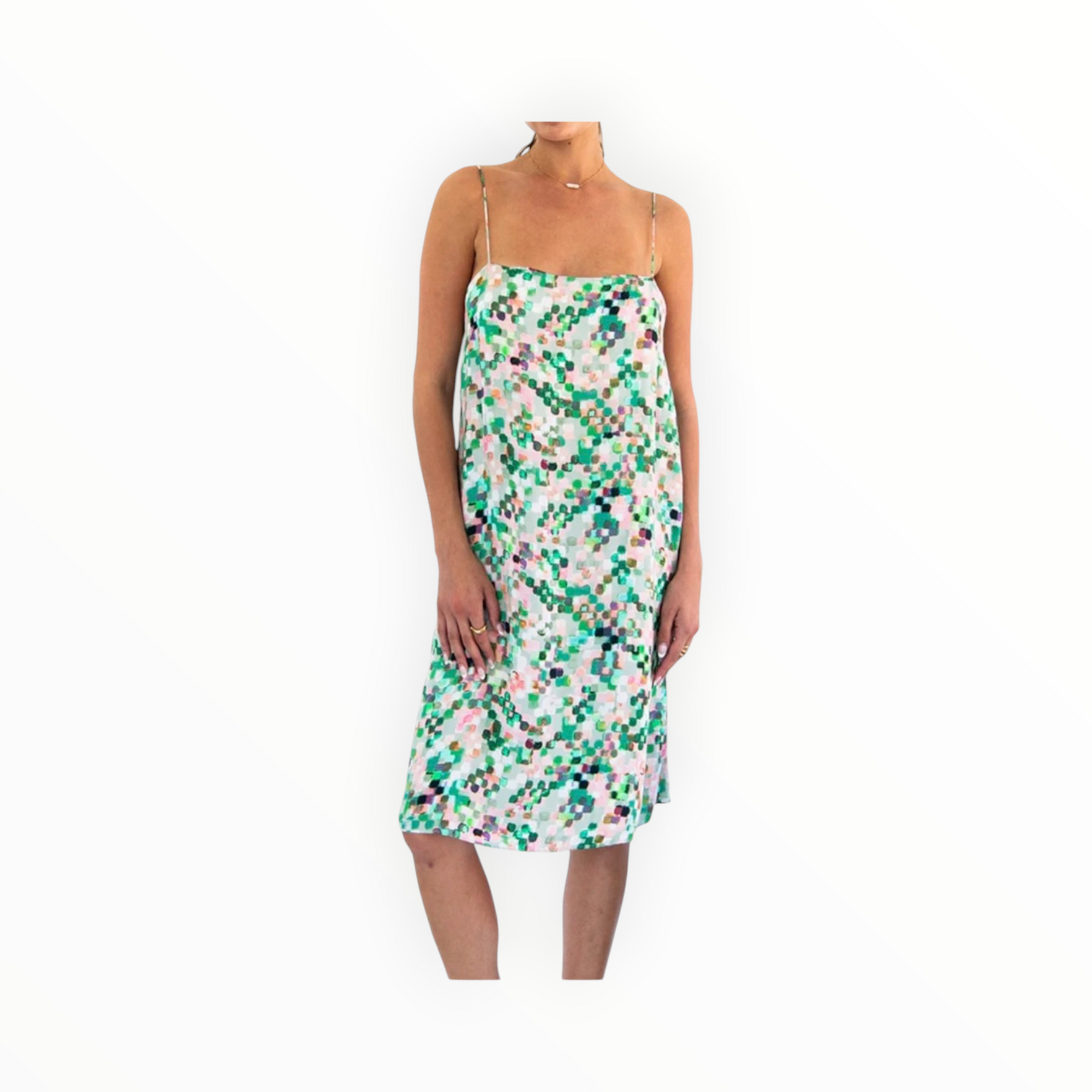 Neu Nomads Julianne Boxy Slip Dress