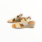 Pinaz Elastic Strap Espadrille - Natural
