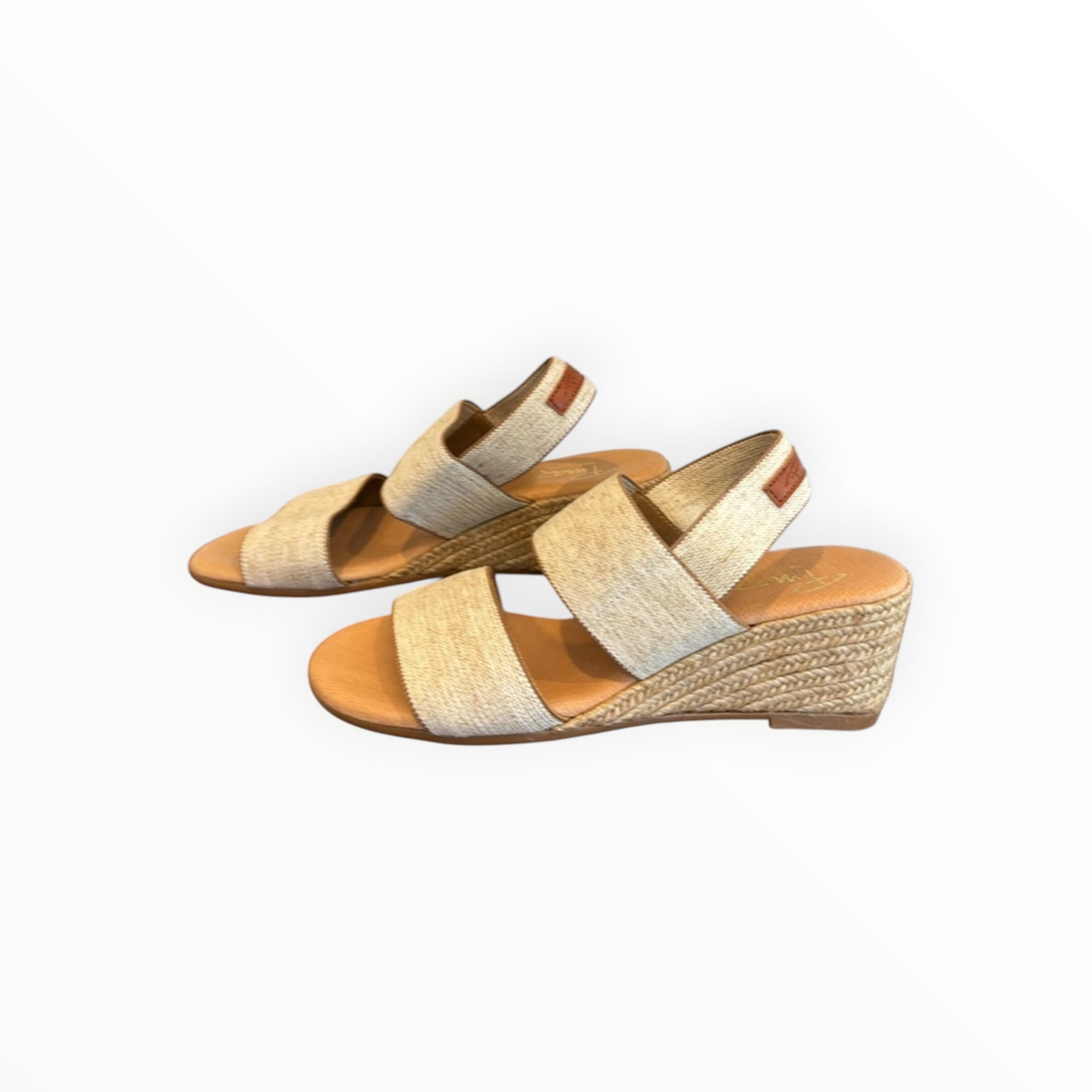 Pinaz Elastic Strap Espadrille - Natural