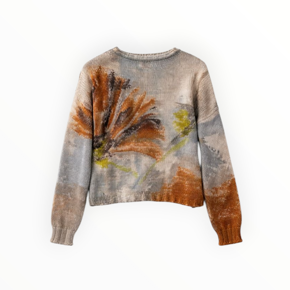 f cashmere Silk Sweater - Brown