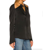 Jonathan Simkhai Krishna Chain Top - Black
