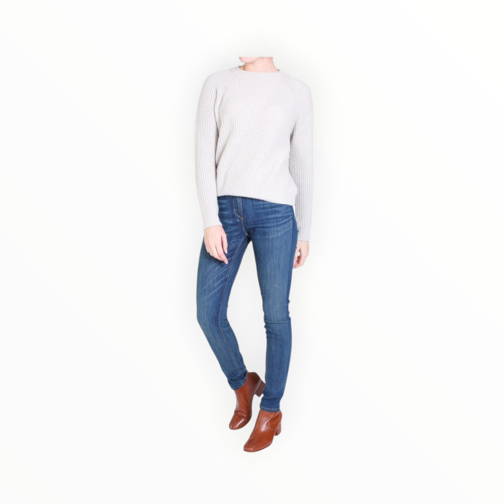 3x1 High Rise Channel Seam Skinny Jean - Kaito